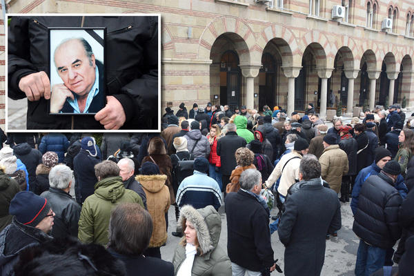 Beograd ispratio Mikija Jevremovića na večni počinak: Kulturna elita na Novom groblju se oprostila od legende! (FOTO)