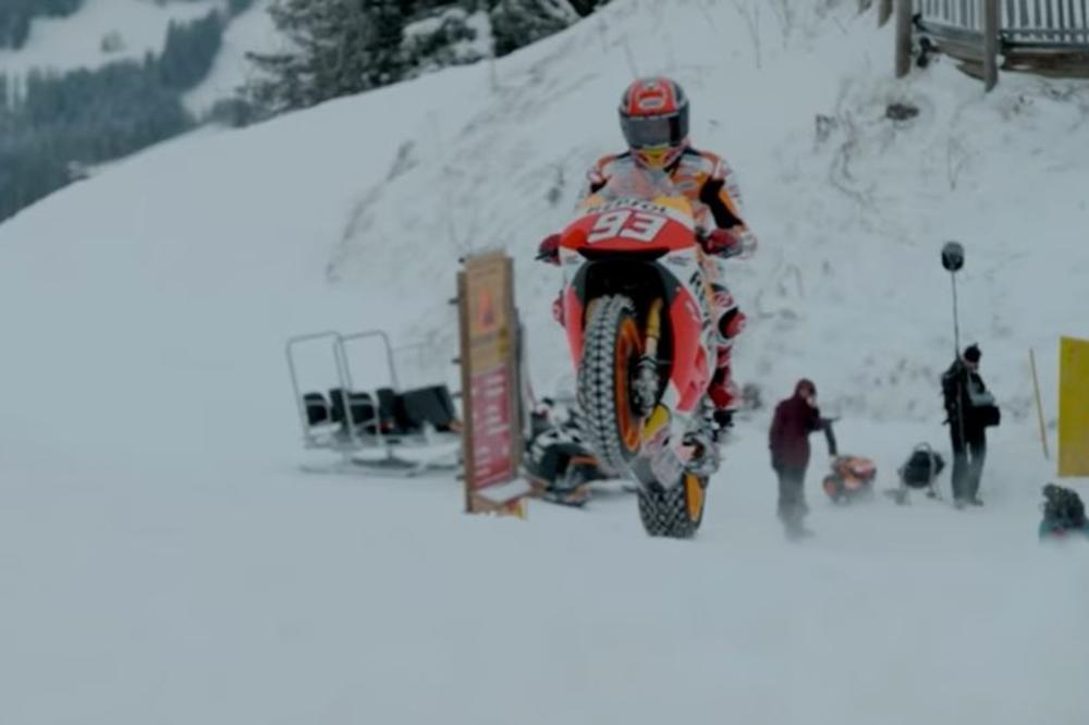 MA, KAKVE SKIJE! Taman kad pomisliš da niko nije toliko lud, pojavi se Mark Markez! (VIDEO)