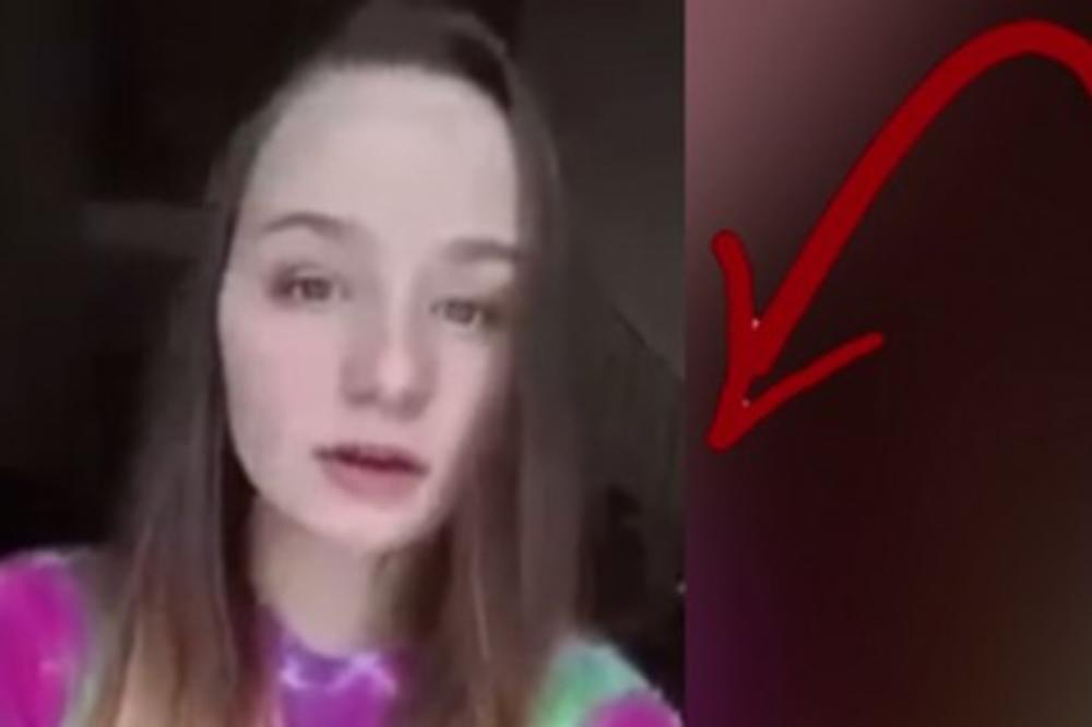 PRIZIVANJE DUHOVA: Kada je videla šta se dešavalo iza nje dok se snimala, PRESEKLA SE OD STRAHA! (VIDEO)