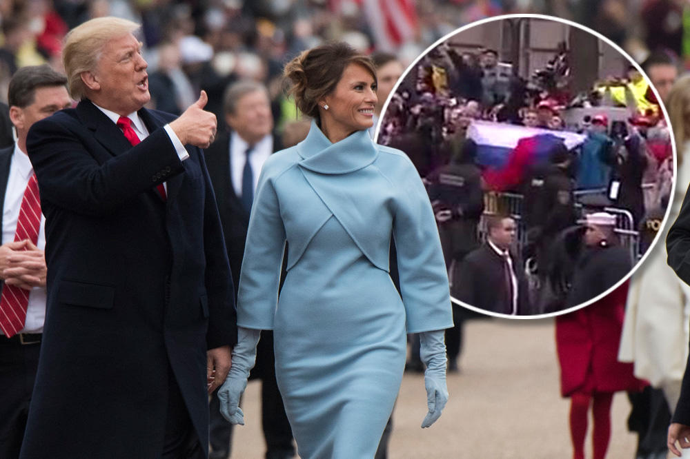 TRAMP POZDRAVIO RUSKU ZASTAVU! Pogledajte kako je reagovao novi predsednik SAD! (VIDEO)