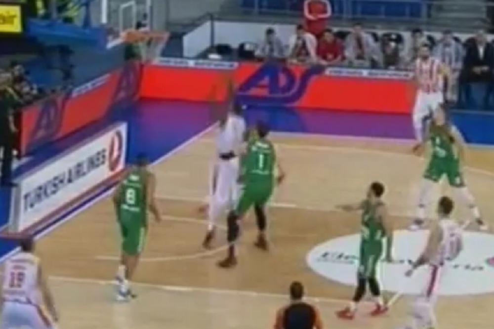 Koš u Vitoriji nikada nije osetio ovoliku silu dok Dion Tompson nije izmestio konstrukciju! (VIDEO)