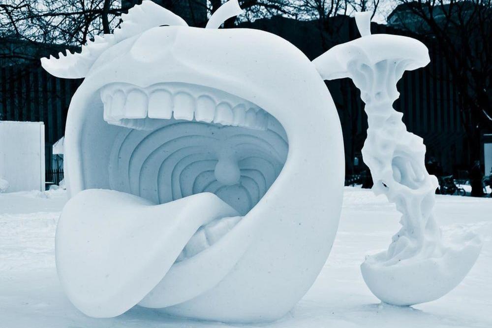 Kada se ujedine ZIMA, ČOVEK i MAŠTA, dobiju se ovakve magične FIGURE OD SNEGA! (FOTO)