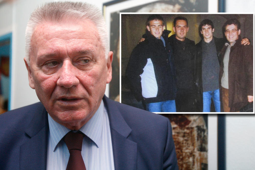 Zlatibor Lončar i fudbaleri Partizana na bazenu zemunskog klana U ŠILEROVOJ! Velja Ilić pokazao novu fotku ministra zdravlja! (FOTO)