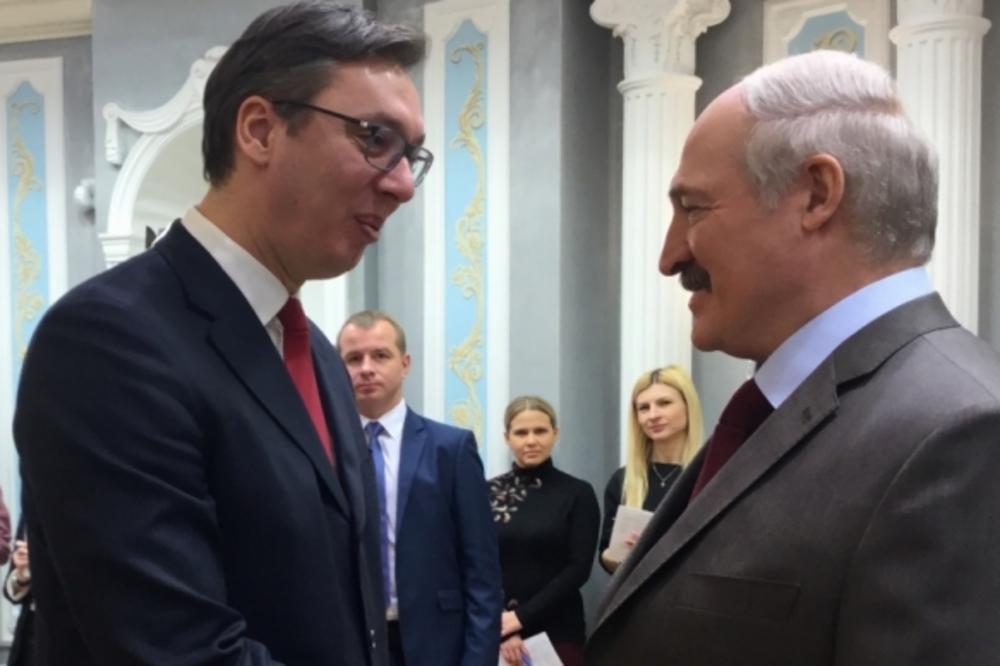 VUČIĆ SE SASTAO SA LUKAŠENKOM: Tema razgovora i vojnotehnički sporazum Srbije i Belorusije (FOTO)