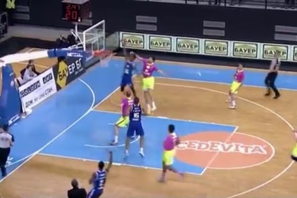 NBA u Makedoniji! Leteći Holanđanin opravdao ime MZT AERODROM! (VIDEO)