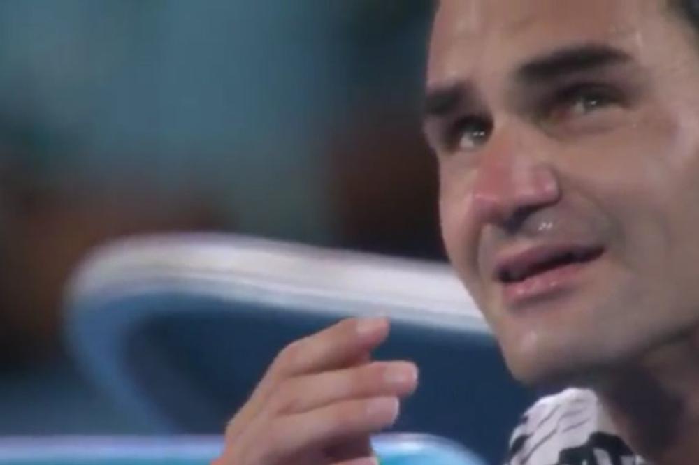 Da li ove suze zaista nagoveštavaju KRAJ čitave jedne ere u tenisu? (VIDEO)
