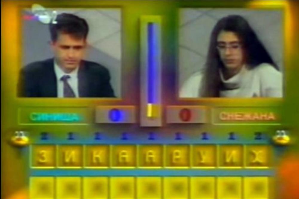 RANIJE SE KVIZ TOTALNO RAZLIKOVAO! Ovako je izgledala jedna od PRVIH EPIZODA Slagalice! (VIDEO)
