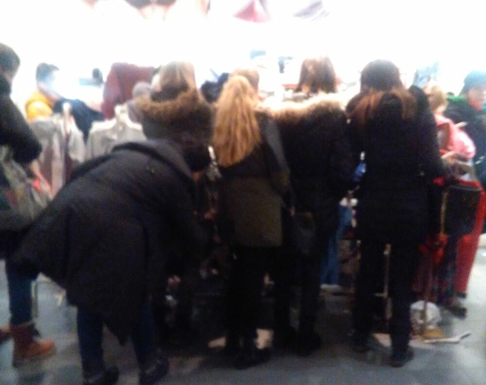 Nekadašnje gužve u butiku