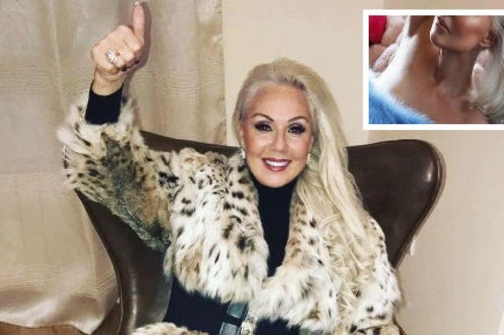NE PRILIČI NJENIM GODINAMA? Lepa Brena se skinula GOLA i prekrila grudi samo krznom (FOTO)