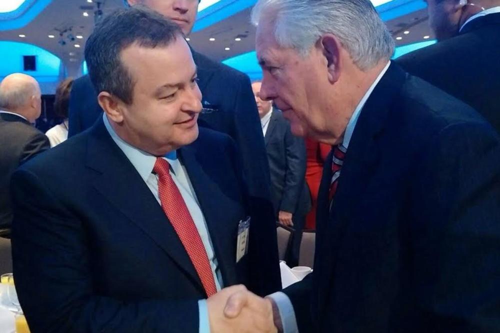 Dačić se sastao sa novim državnim sekretarom SAD: Tilerson uskoro u Srbiji?