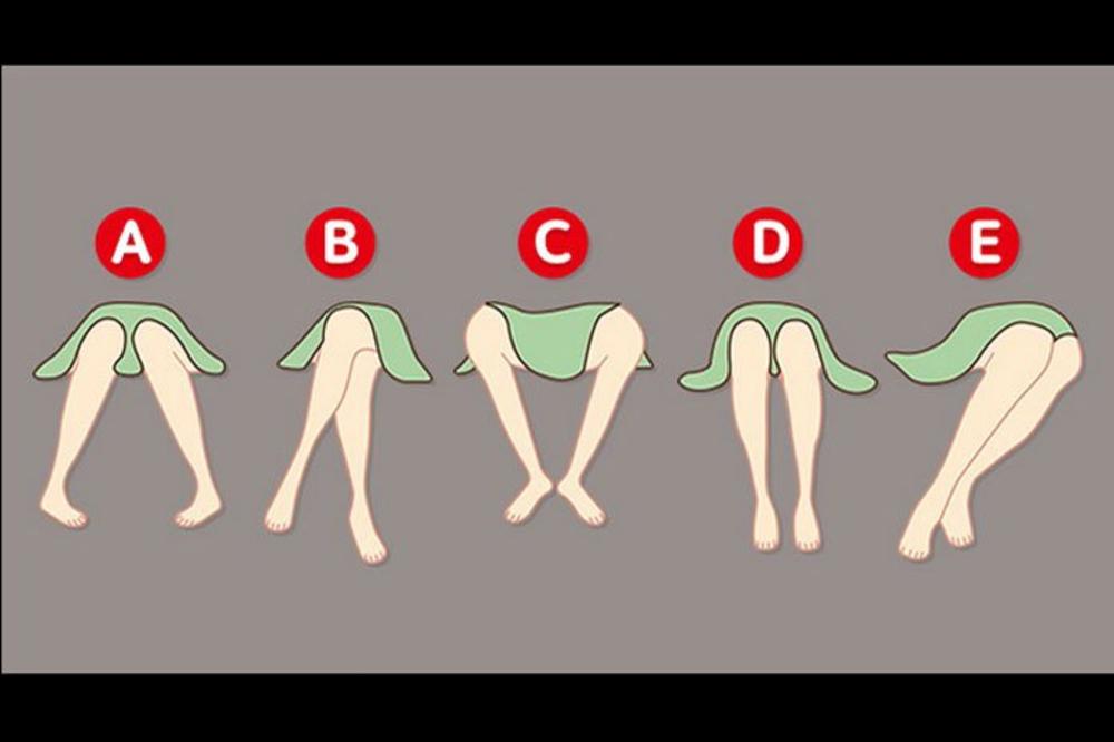 Šta o vama govori vaš položaj nogu dok sedite? (FOTO) (GIF)