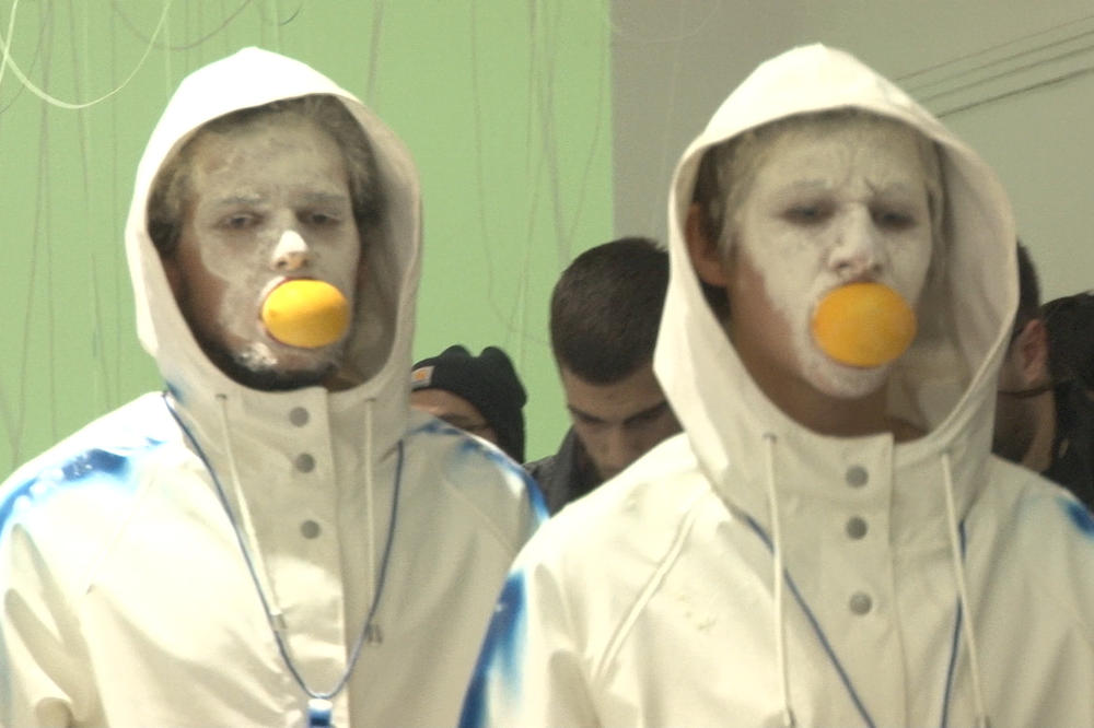 JEDINSTVEN PERFORMANS U BEOGRADU: Natali Štirniman i Stefan Stojanović u U10 (FOTO) (VIDEO)