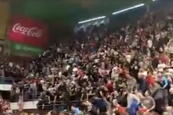 POČELA JE DERBI GROZNICA! Delije brutalno isprozivale Grobare posle meča sa Efesom! (VIDEO)