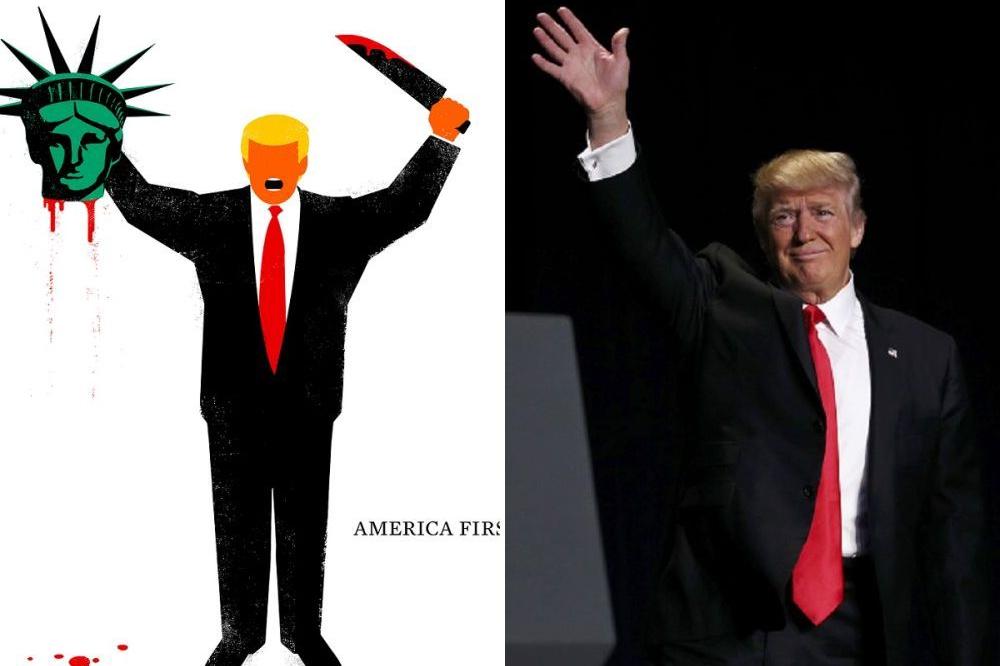 Naslovna strana časopisa Špigl o Trampu ZAPREPASTILA SVET! On je DŽELAT DEMOKRATIJE! (FOTO)