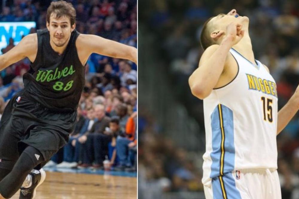 Jokićev i Bjelin skroman učinak u porazima svojih timova, Bobija nigde, zvezda Minesote povređena do kraja sezone! (FOTO) (VIDEO)