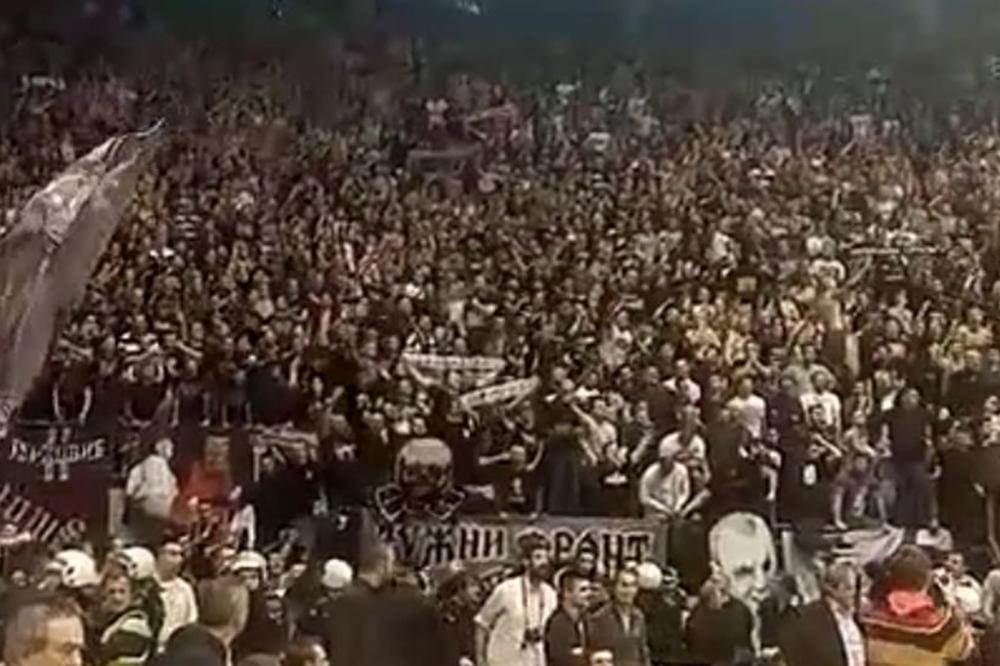 PIONIR ODJEKIVAO: Delije ovakvu prozivku od Grobara nikako nisu očekivale! (VIDEO)
