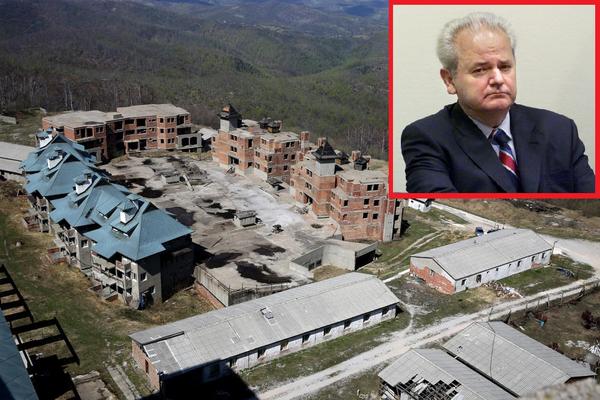 MISTERIJA SLOBINOG TAJNOG GRADA: Planirali LUKSUZ, veštačku REKU, bazene... OSTALI GOLI ZIDOVI (VIDEO) (FOTO)