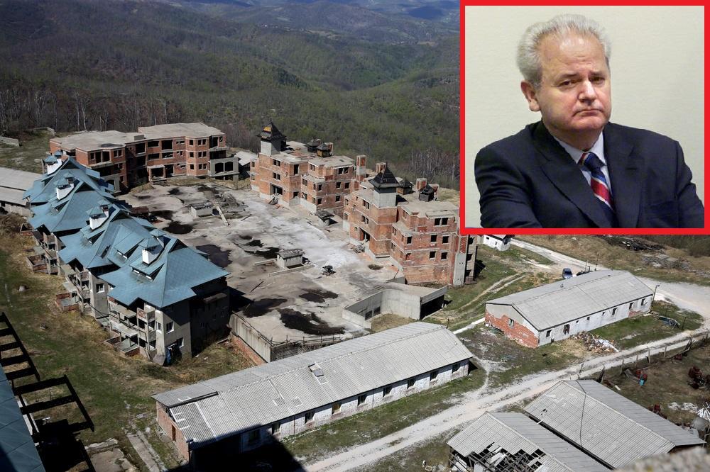 MISTERIJA SLOBINOG TAJNOG GRADA: Planirali LUKSUZ, veštačku REKU, bazene... OSTALI GOLI ZIDOVI (VIDEO) (FOTO)