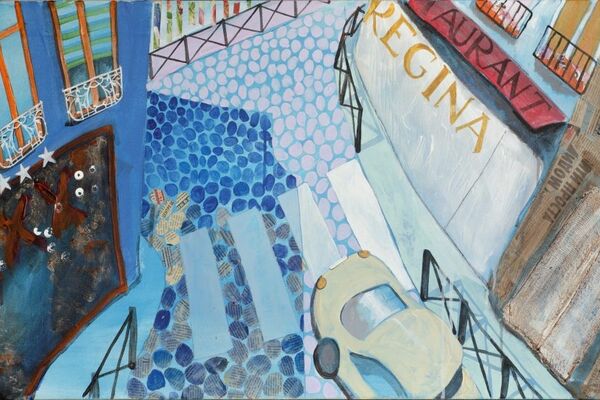 Ludi, ludi grad: Autentično viđenje gradske atmosfere na slikama Katarine Stojić