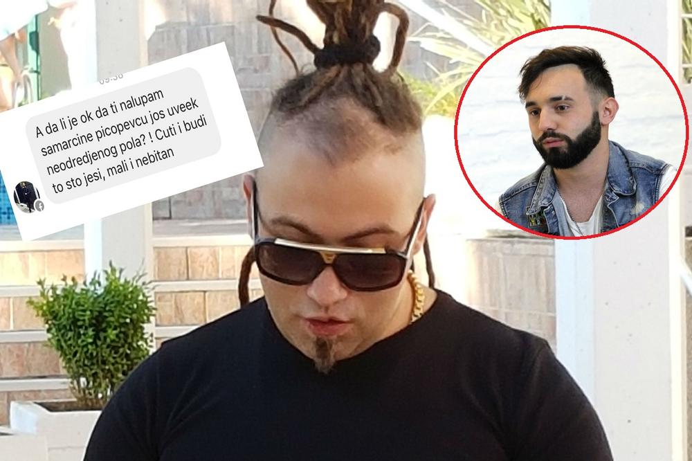 EKSKLUZIVNO! RASTA ŠALJE PRETEĆE PORUKE PEVAČU: Nalupaću ti šamarčine picopevcu neodređenog pola! (FOTO)