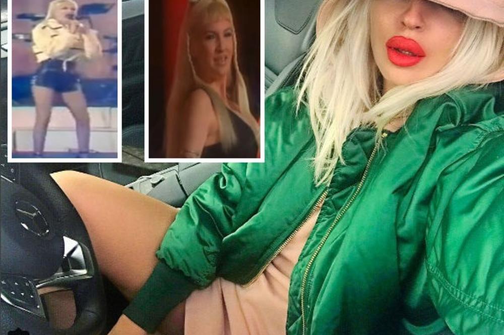 GDE JE ČUVENA GUZA? Ovo je prvi nastup JK sa 17 godina, ali još bolji je onaj kad smo joj prvi put videli silikone! (VIDEO)