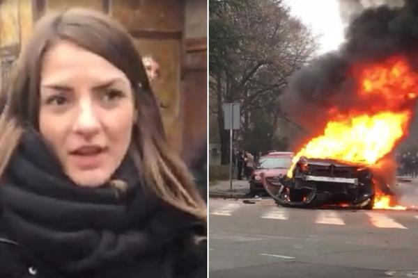 (UŽIVO) EKSPLOZIJA AUTOMOBILA U BEOGRADU: Reporterke Espresa u Zaplanjskoj (VIDEO)