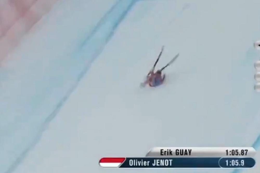 UŽASAN PAD skijaša pri ogromnoj brzini! Stravičan tresak mu PROBIO PLUĆNO KRILO! (VIDEO)