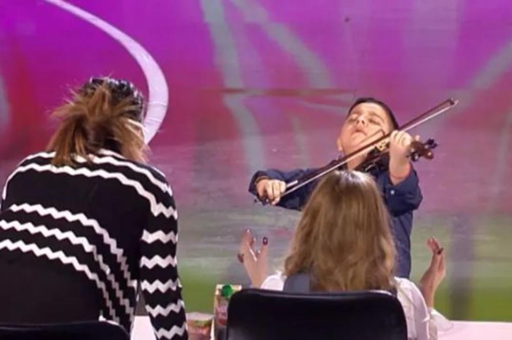 NEPOZNATA žena me je prijavila za JA IMAM TALENAT... Mali Adrian je izašao na binu, a onda su svi zanemeli! (VIDEO)