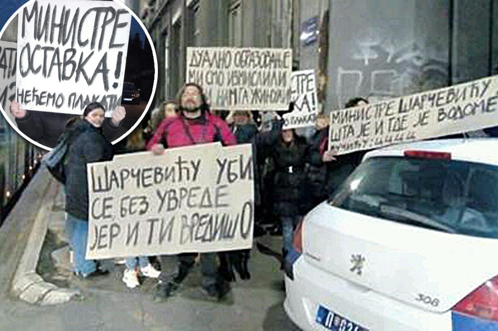 OSTAĆEMO NEOBRAZOVANI, ALI NEĆEMO ODUSTATI! Kako je jedna BG škola od uspešne postala škola suza i protesta! (FOTO)
