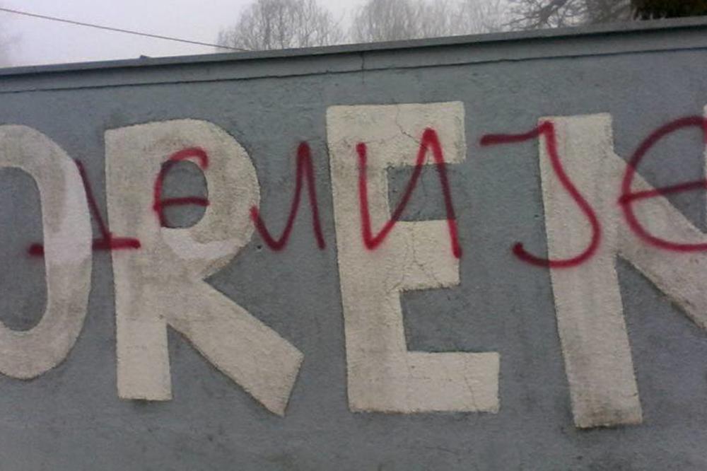Delije išarale osječki grafit iz Domovinskog rata? HRVATI KIPE OD BESA! (FOTO)