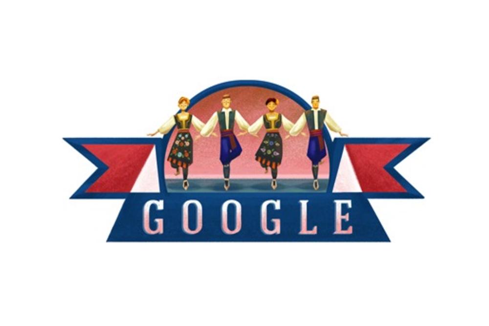 ZAIGRALO SE SRPSKO KOLO: Google nam čestitao Dan državnosti