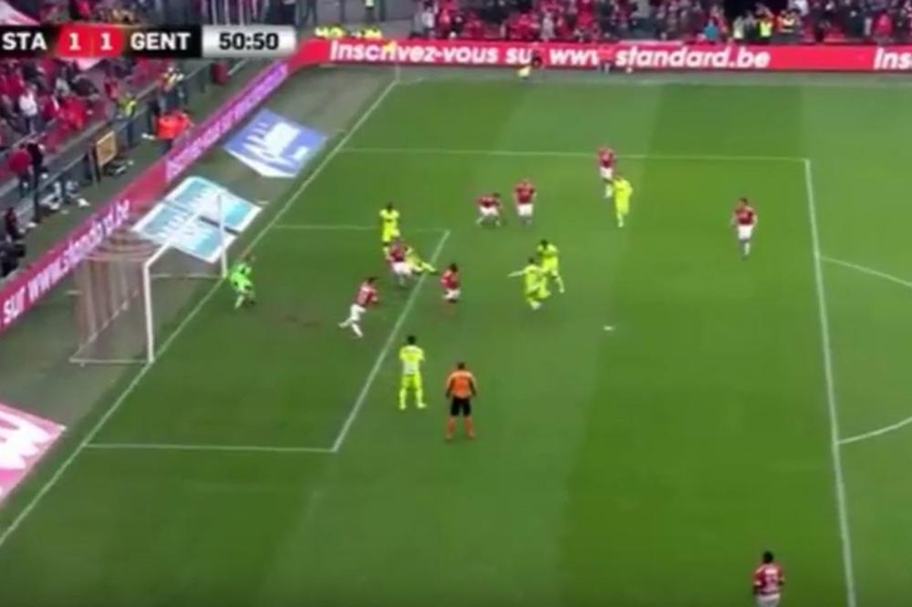 Srpski reprezentativac jeste štoper, ali je njegov gol bio u stilu velikih kraljeva šesnaesterca! (VIDEO)