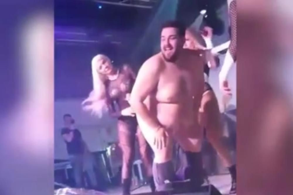 SEKS NA NASTUPU: Karleuša skinula muškarca od 150kg do GOLE KOŽE, da li je DIVA uspela da ga šljepne...(VIDEO) (18+)