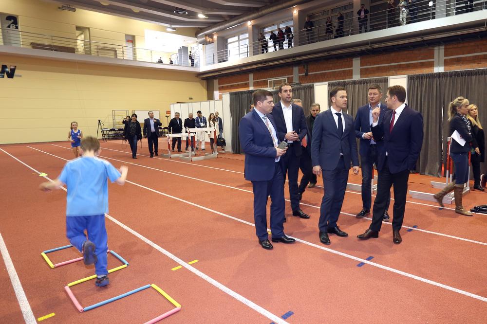 Mala hala Kombank arene konačno u funkciji! Gradonačelnik Beograda u poseti Arene! (FOTO)