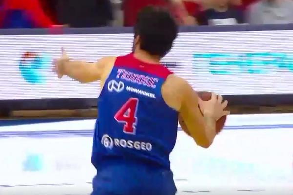 CSKA pobedio, to više nije vest, ali... Teodosić "iskopirao" Jokićevu majstoriju sa Ol stara! (VIDEO)