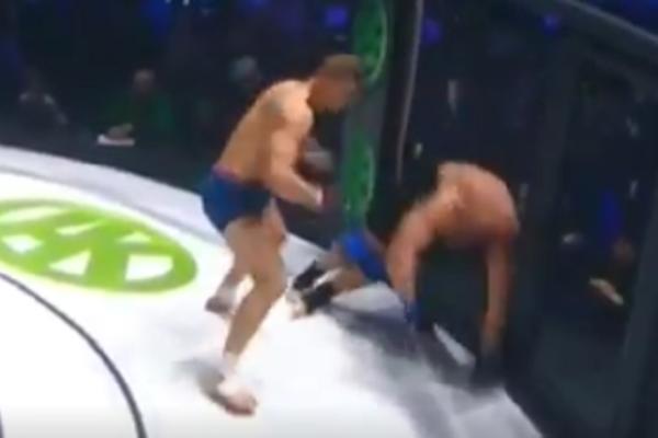 Malo je reći da ga je razneo! Ruski borac uhvatio na volej i brutalno patosirao Hrvata! (VIDEO)