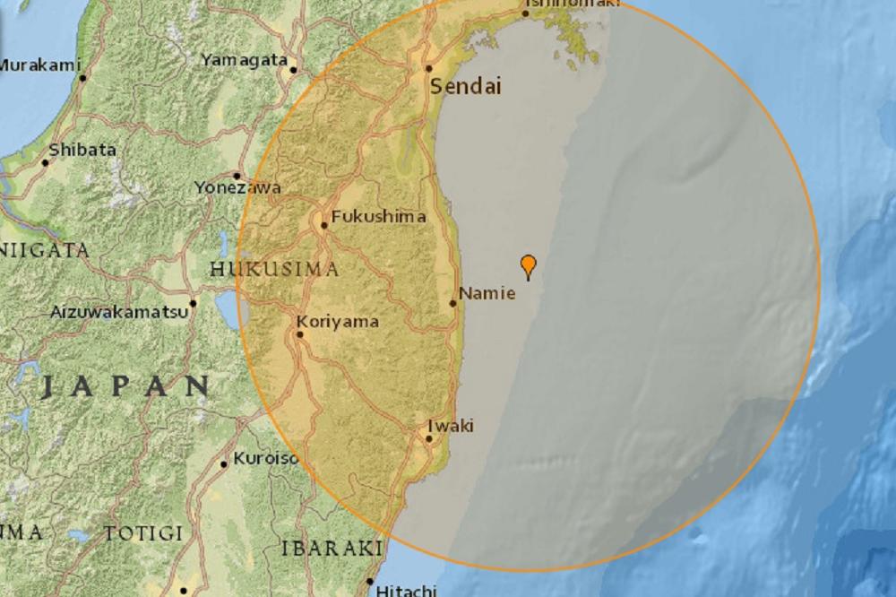 Zemljotres jačine 5.6 rihtera u blizini nuklearke Fukušime