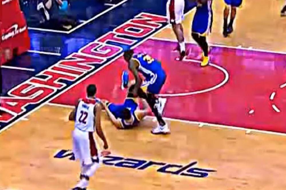 KATASTROFA ZA GOLDEN STEJT! Durent van terena do kraja sezone, povredio ga saigrač?! (VIDEO)