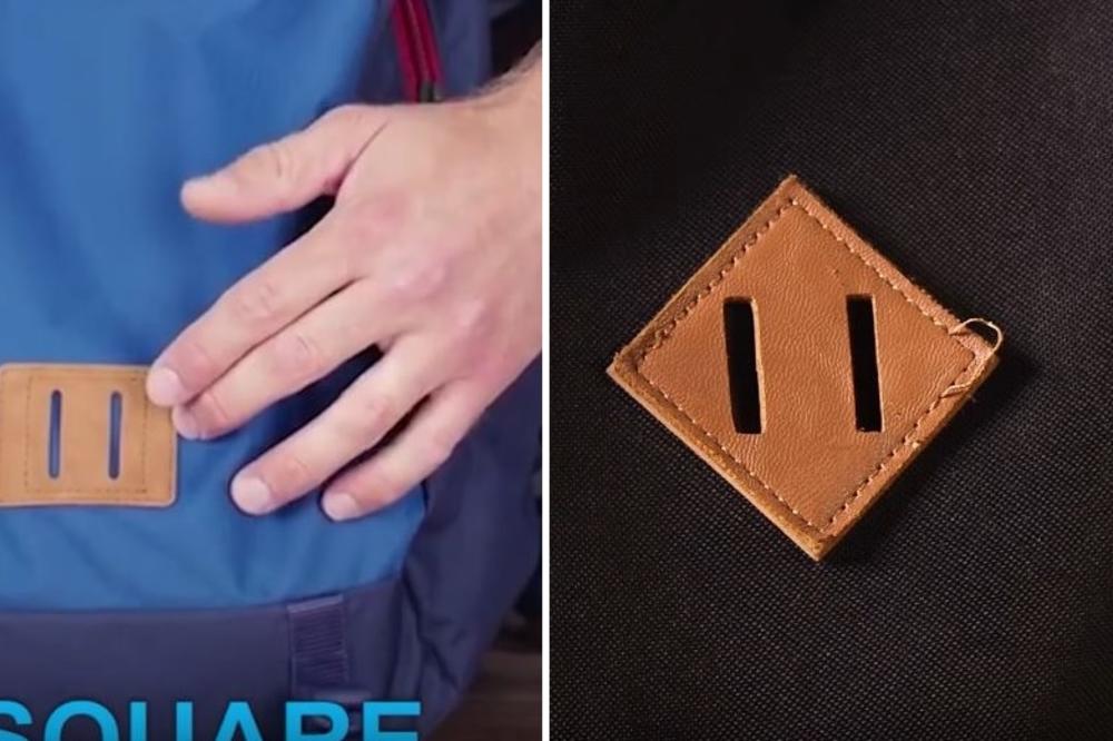 Znate li čemu služi ova zakrpa na rancu? Ne možete ni da pretpostavite... (FOTO) (VIDEO)