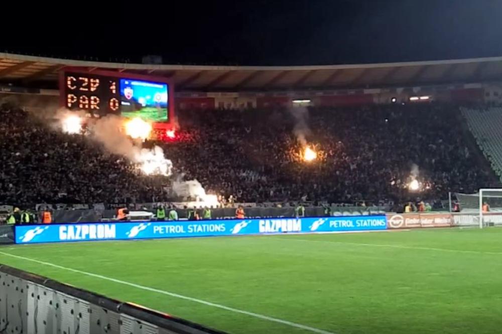 Jug je već goreo, ali ono što je nastalo na istoku među Grobarima posle gola bio je totalni haos! (VIDEO)