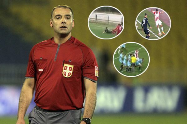 Greške su mu normalno okruženje! On je kriv za gol Kange, a i ranije je donosio kontroverzne odluke na račun Zvezde! (VIDEO)