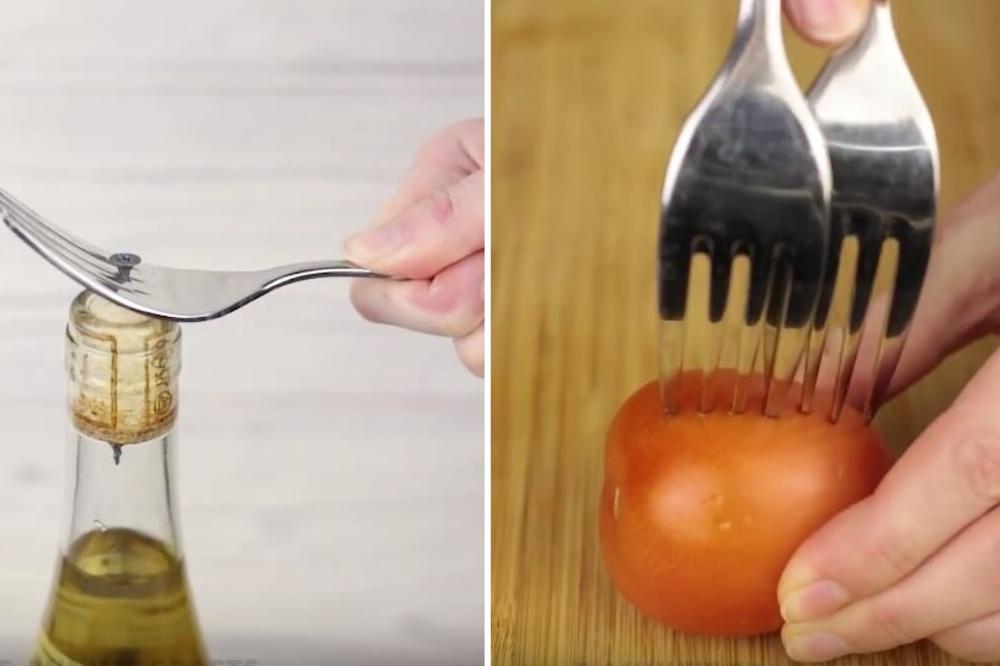 4 trika s viljuškom koja će vam mnogo olakšati život! (VIDEO)