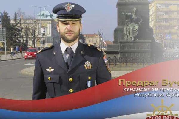 POLICAJAC KOJI SE KANDIDUJE ZA PREDSEDNIKA ŠTRAJKUJE GLAĐU! Ništa me neće zaustaviti - poručuje lider Bele lađe! (FOTO)