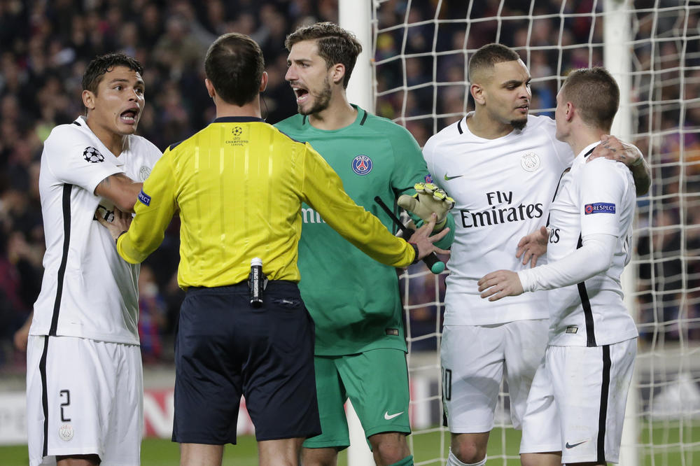 OPAAAAAA! UEFA nezadovoljna suđenjem na utakmici Barselone i PSŽ-a!