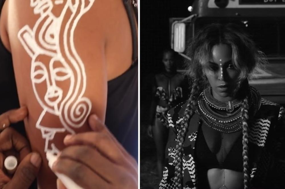 Život je lep! Umetnik iz Nigerije koristi telo kao platno (VIDEO)