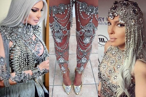 JOŠ JEDNA STRANA ZVEZDA KOPIRA KARLEUŠU! Ovoga puta u haljini našeg DOMAĆEG dizajnera (FOTO)