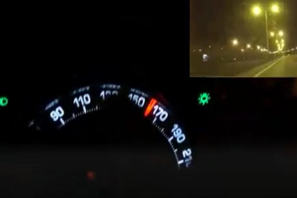 BEOGRAĐANIN VOZI 200 NA SAT KROZ CRVENO: Snimak ledi krv u venama! U EU se za ovo dobija doživotna! (VIDEO)