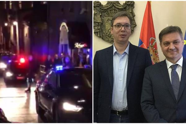 BOSANSKI MEDIJI BRUJE O PRATNJI ALEKSANDRA VUČIĆA: Kako je premijer stigao na zvaničnu večeru (VIDEO)