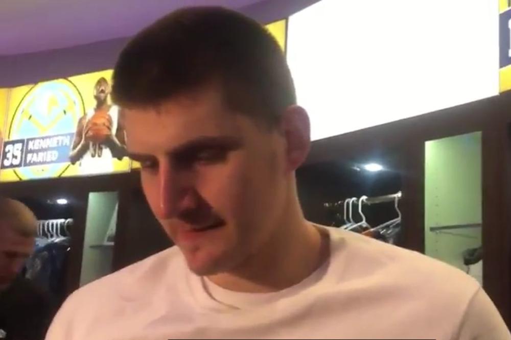 Posle novog tripl-dabla Jokić isprozivao saigrača pred punom svlačionicom igrača i novinara! (VIDEO)