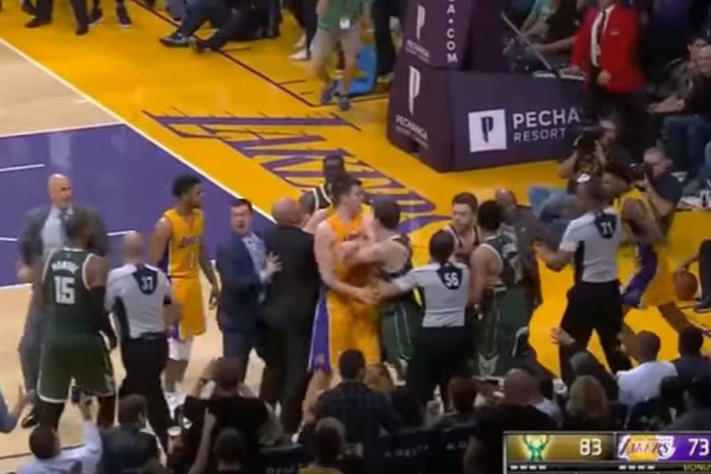 Na ivici tuče u Los Anđelesu, bez Srba na parketima NBA lige! (VIDEO)